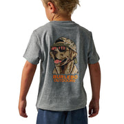 Boy's Dark Grey Dog Tee Shirt