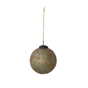 Small Mica Flake Ball Ornament
