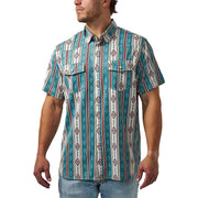 Men's Green The Abbott Performance Western Shirt