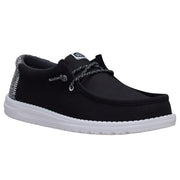 Men's Wally Heathered Knit Black Casual