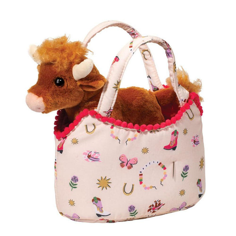Beastie Westie Sassy Pet Sak with Highland Cow