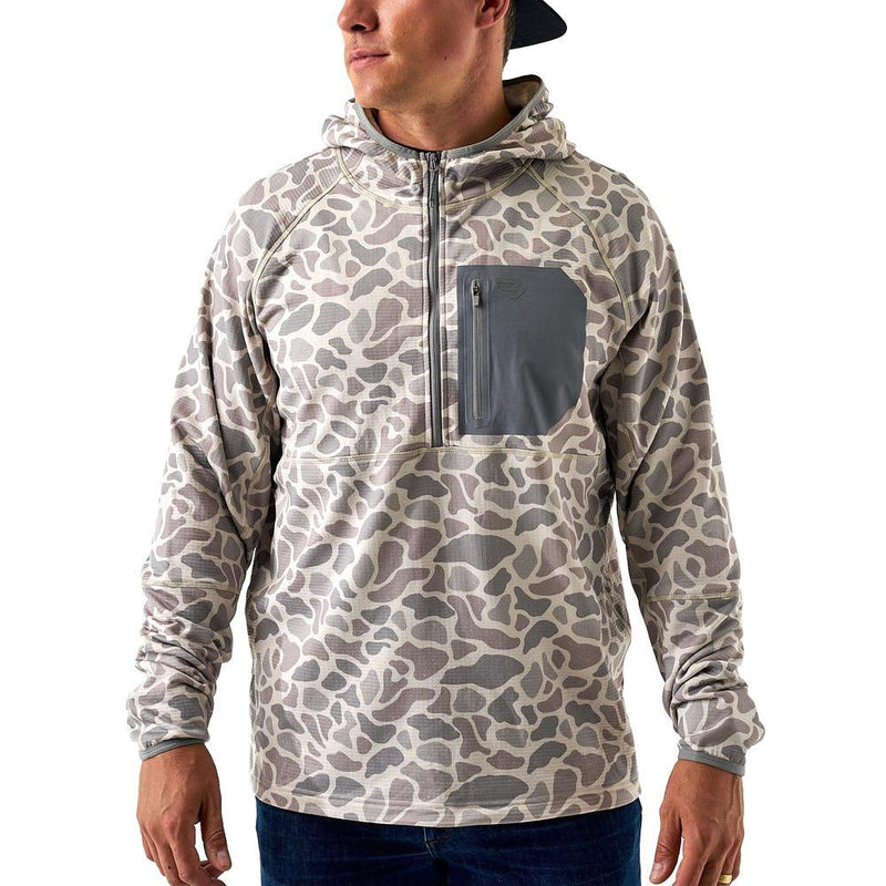 Men's Classic Deer Blaze Tech Quarter Zip