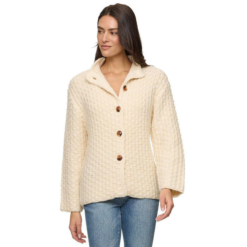 Women's Cream Marlena Sweater Jacket