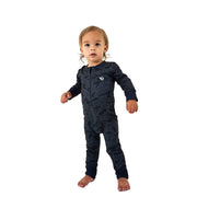 Boy's Black Camo Zip Up