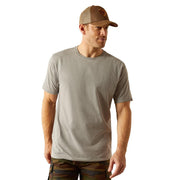Men's Rebar Grey Cotton Strong Tee Shirt