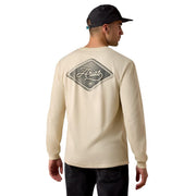Men's Natural Medallion Standard Long Sleeve Tee Shirt