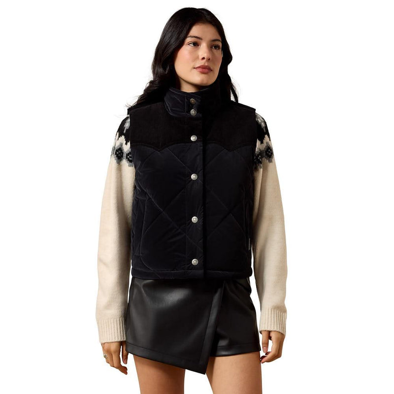 Women's Dalton Black Vest