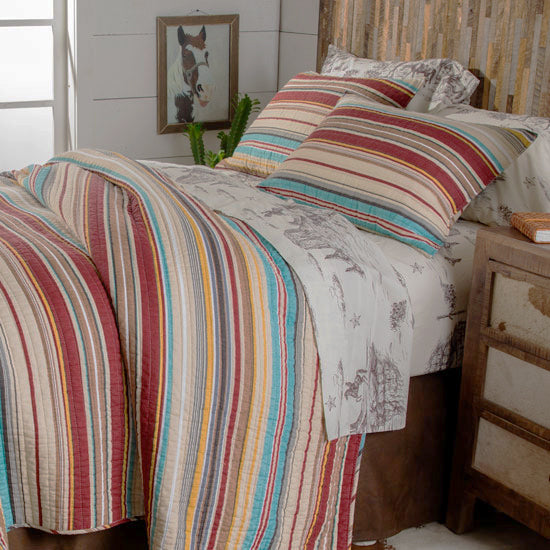 Rod's True Western Branbury Western Stripes Quilt