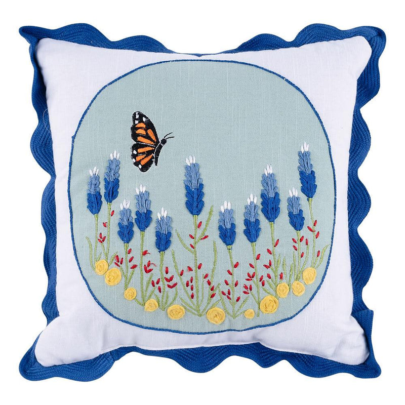 Blue Bonnets Pillow