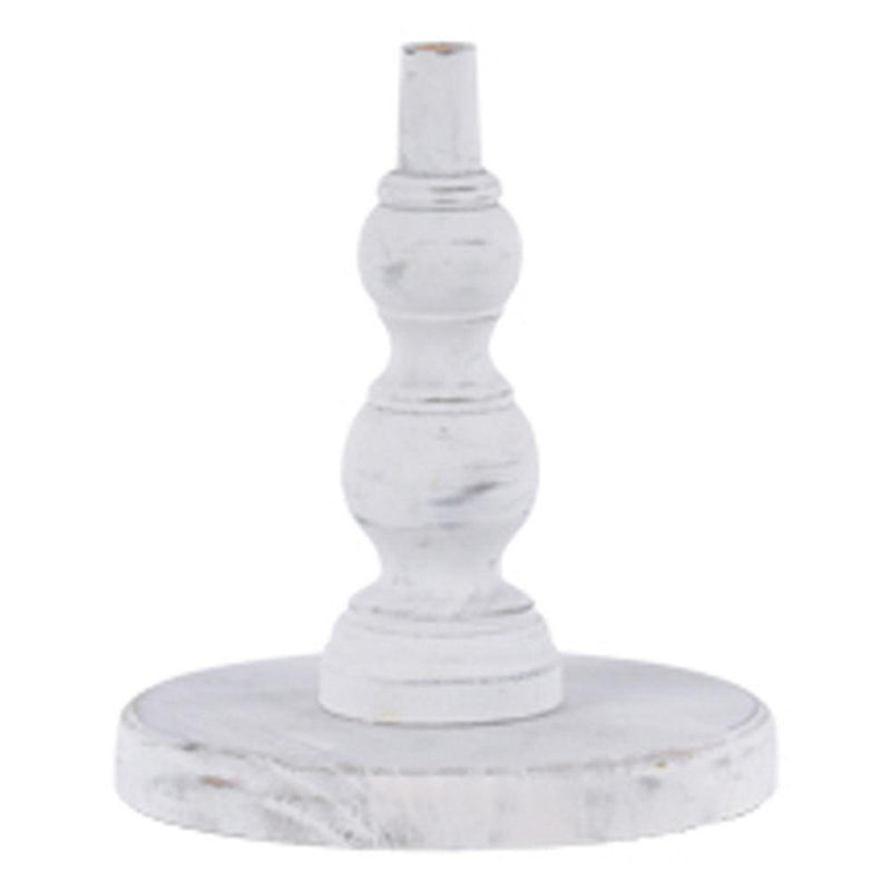 White Wood Base For Toppers