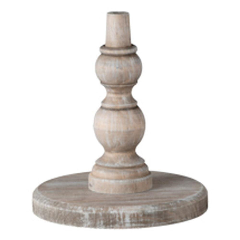 Neutral Wood Base For Toppers