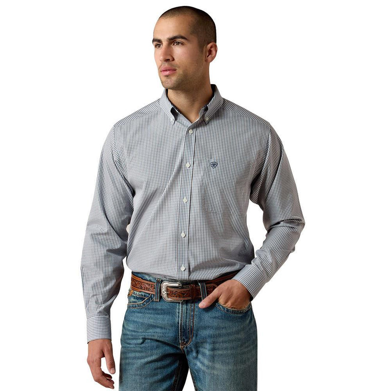 Men's Sampson Skyway Plaid Wrinkle Free Shirt