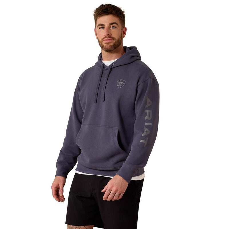 Men's Odyssey Grey Logo Hoodie