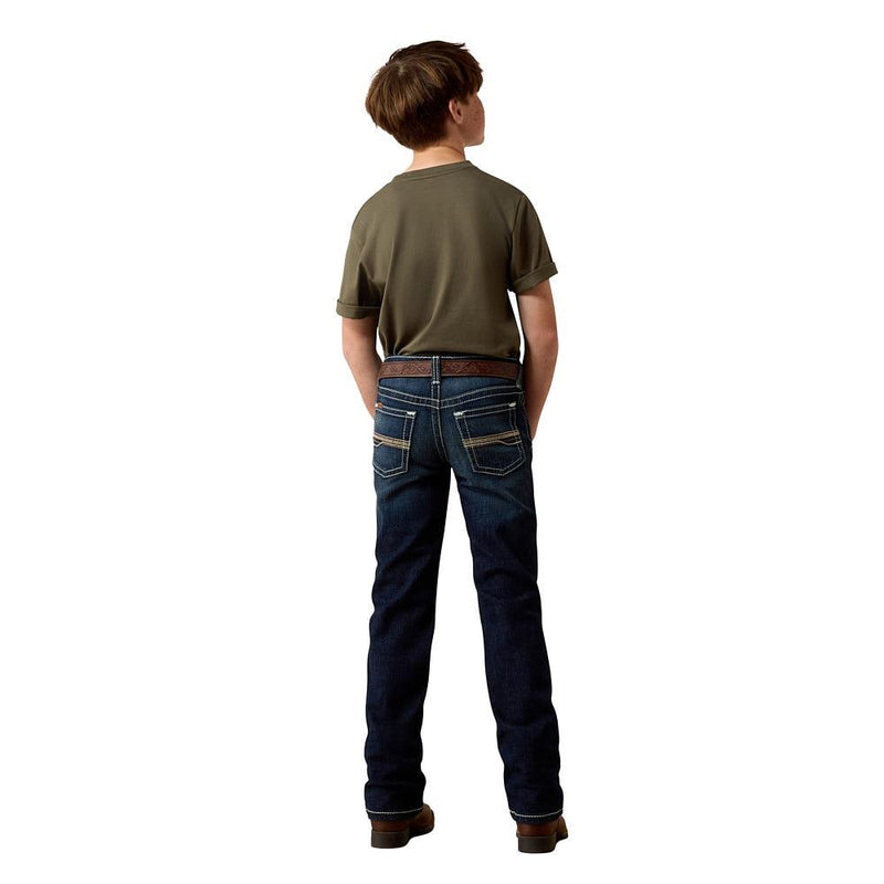 Boy's B5 Kenneth Mineral Blue Jean