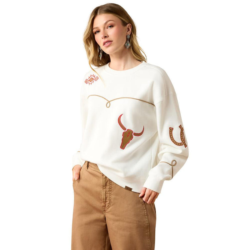 Women's Coconut Milk Kansas Sweatshirt