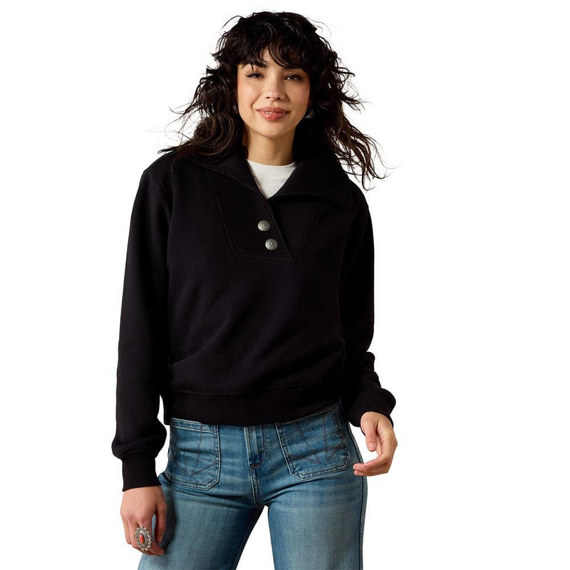 Women's Black Butler Pullover