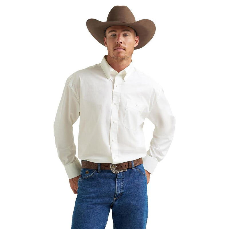 Men's George Strait White Shirt