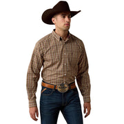 Men's Butternut Plaid Wrinkle Free Shirt