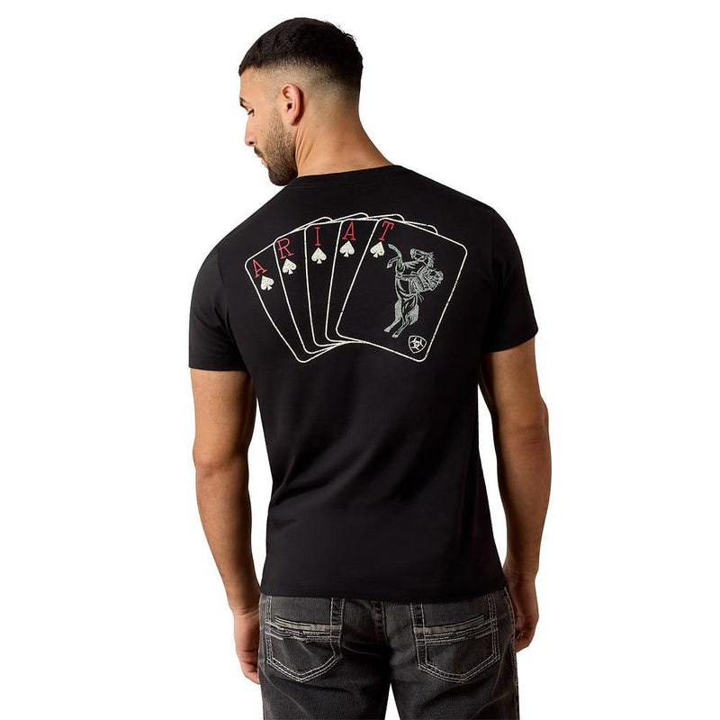 Men's Black Ranch Royalty Tee Shirt