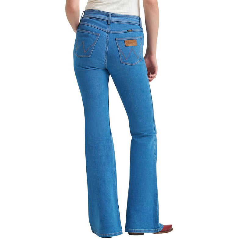 Women's Belted Flare Jean