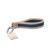 Pearl French Blue Coated Keychain