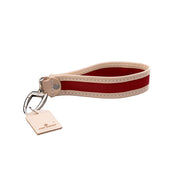 Pearl Red Coated Keychain