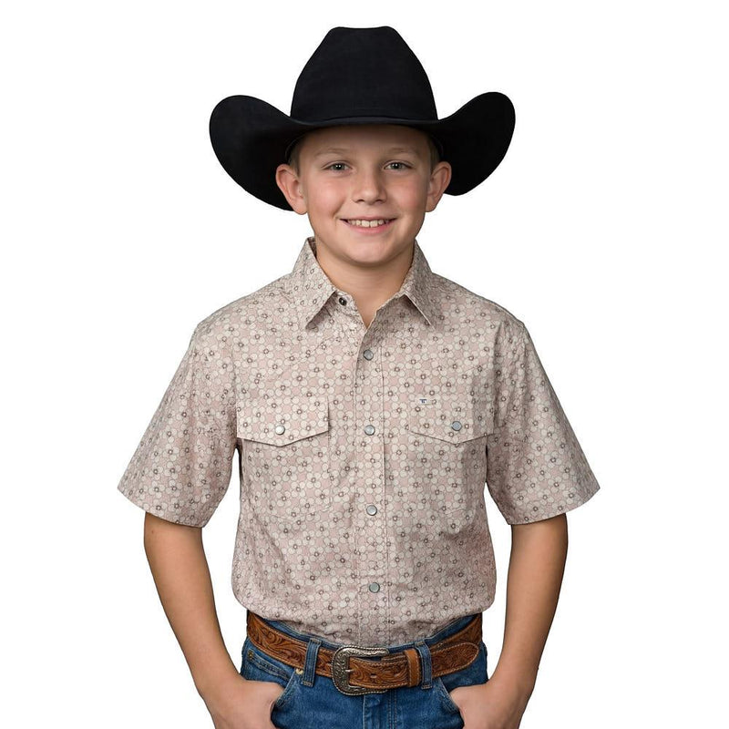 Boy's The Callen Cream Shirt
