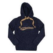Women's Riley Navy & Tan Hoodie
