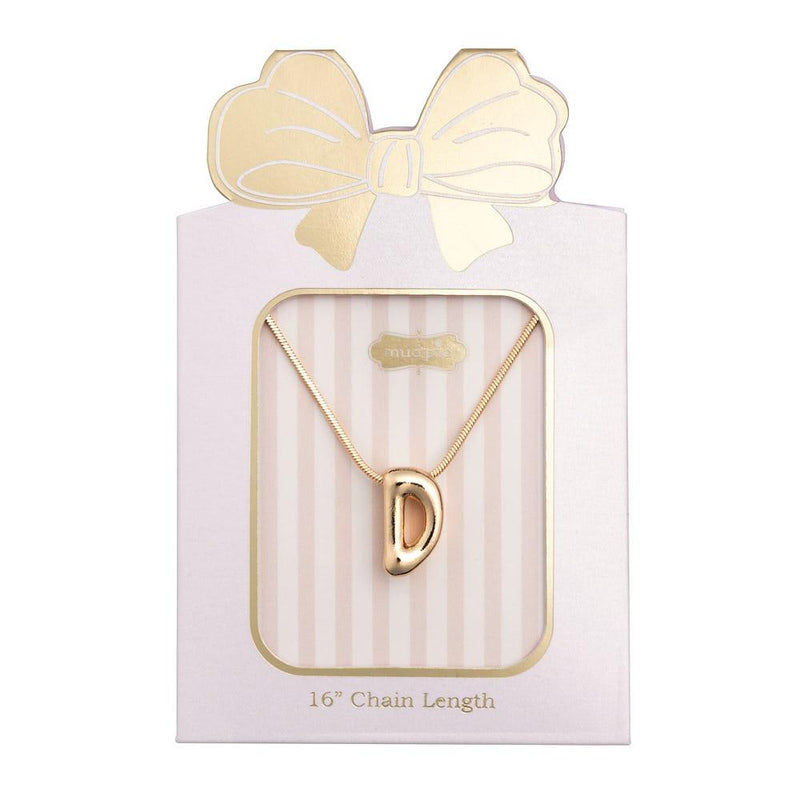 D Initial Necklace