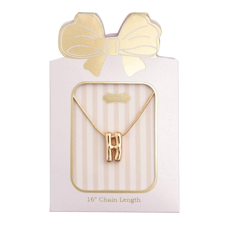 H Initial Necklace