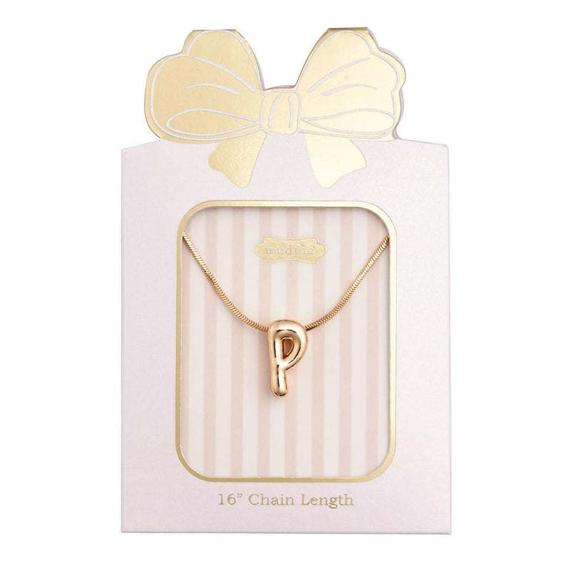 P Initial Necklace