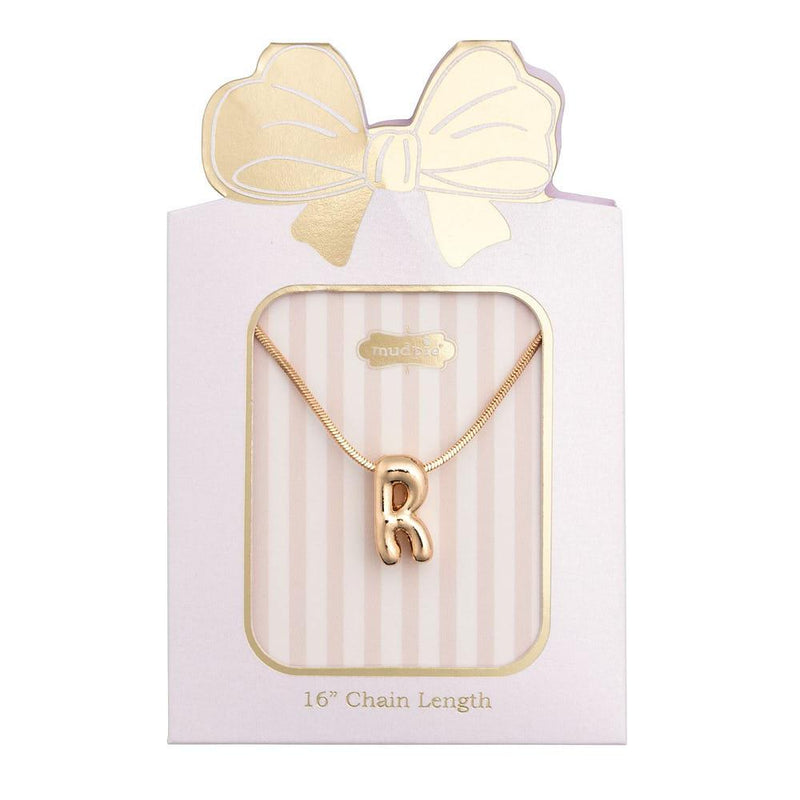 R Initial Necklace