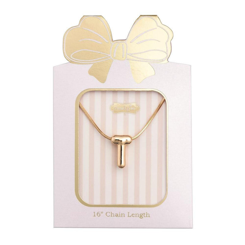 T Initial Necklace