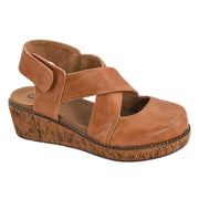 Women's Bring It In Cognac Wedge Sandal