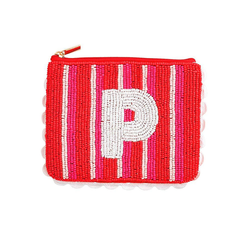 Beaded Initial P Case
