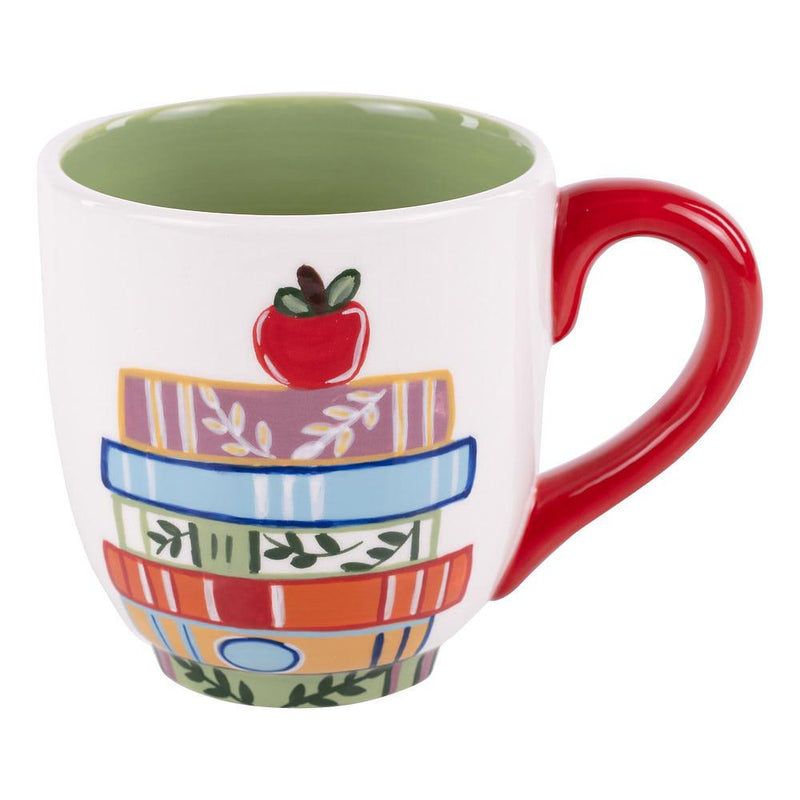 Stack Of Knowledge Teacher Mug