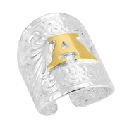 Out West Initial A Ring