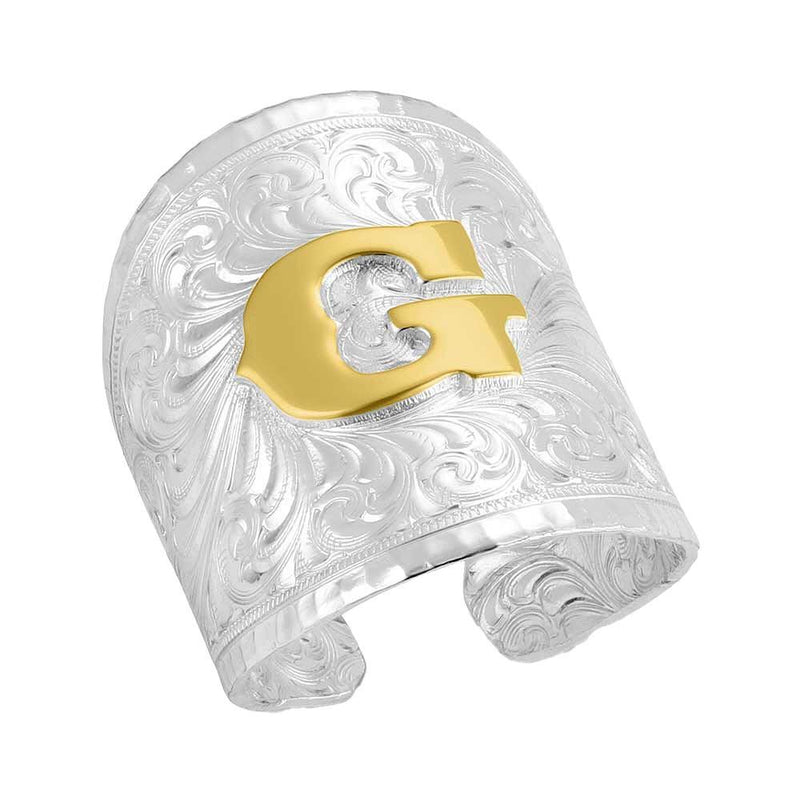 Out West Initial G Ring