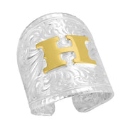 Out West Initial H Ring