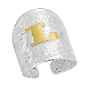 Out West Initial L Ring