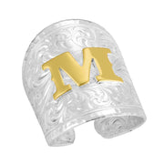 Out West Initial M Ring