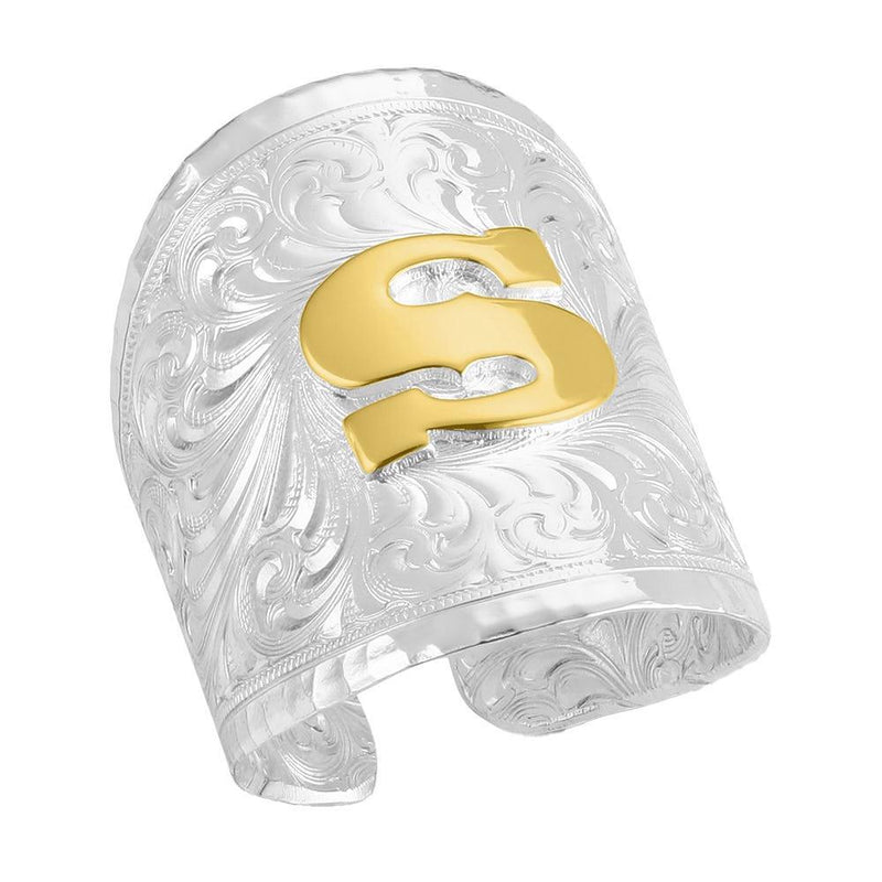 Out West Initial S Ring