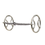 Equisential Twisted Wire Locked O Ring Gag Bit