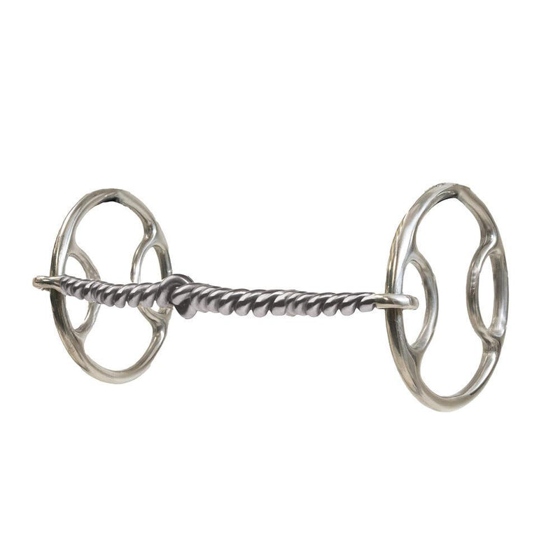 Equisential Twisted Wire Locked O Ring Gag Bit