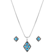 Bluebird Skies Jewelry Set