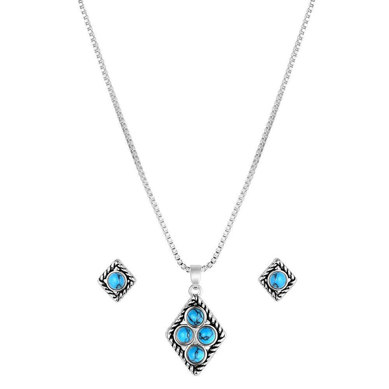 Bluebird Skies Jewelry Set