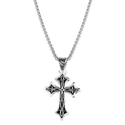 Barbed Cross Necklace