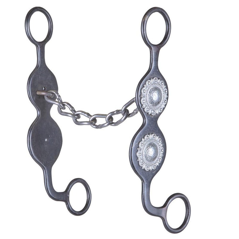 Concho Cheek Chain Roping Bit