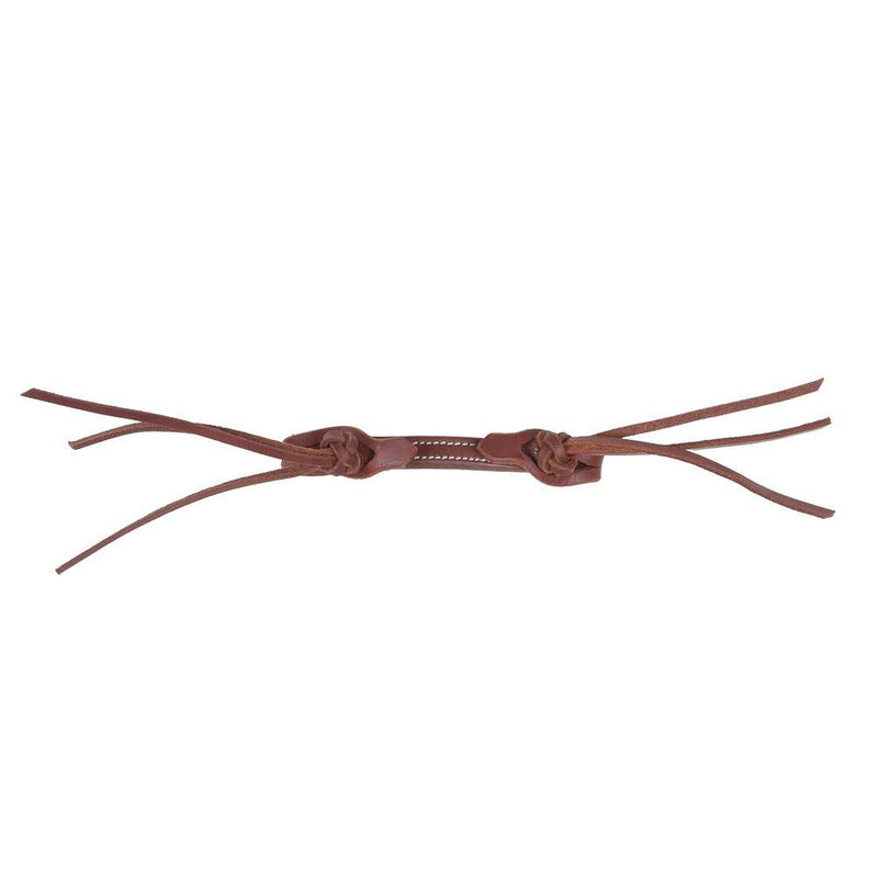 Heavy Oiled Leather Pineapple Knot Curb Strap