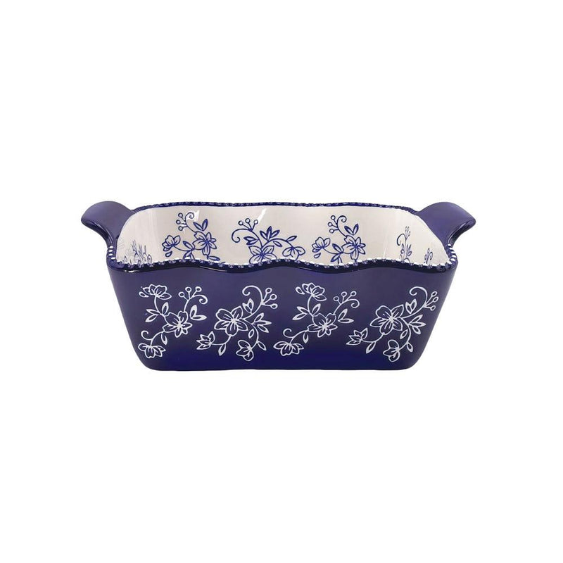 1.75qt Floral Lace Loaf Pan